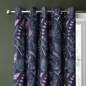Winter Garden Blackout Eyelet Curtains