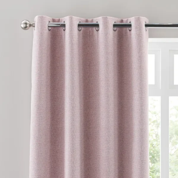 Crayton Blackout Eyelet Curtain