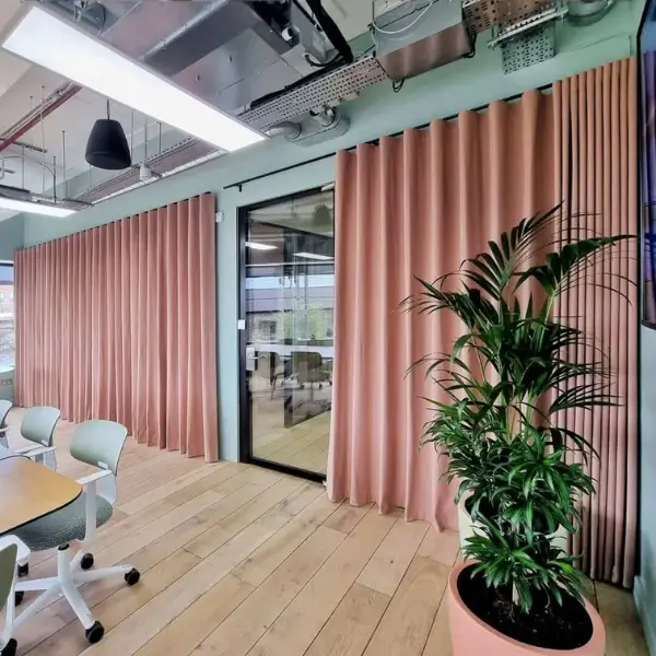 Modern Office Curtains in Abu Dhabi
