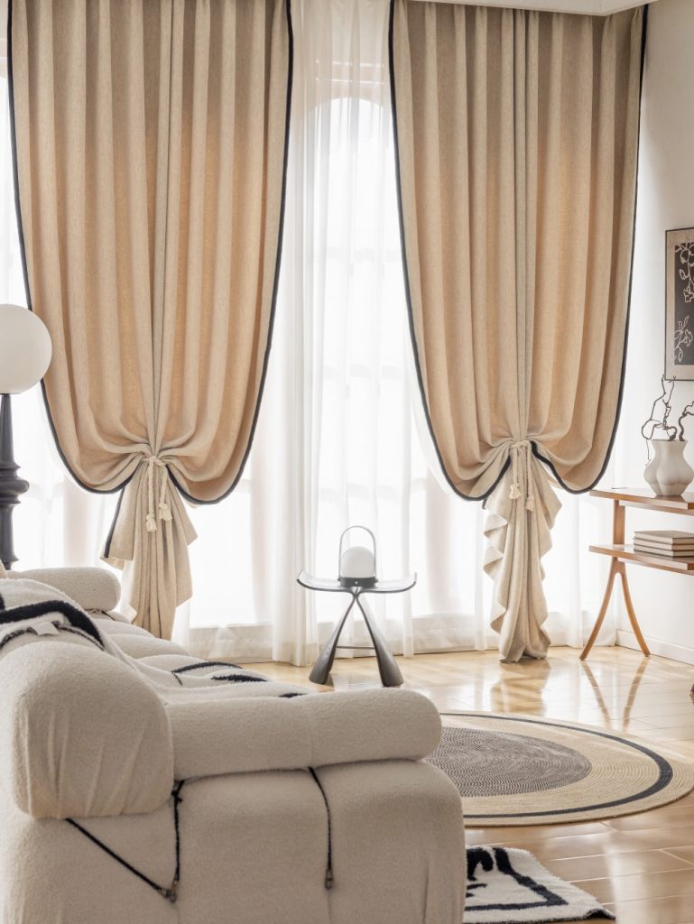 Golden Sand Premium Cotton Curtain