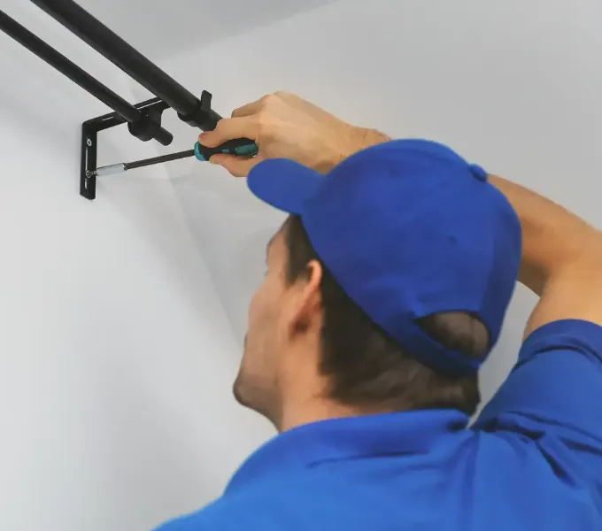 Professional Curtain Rods Fixing Services in Dubai