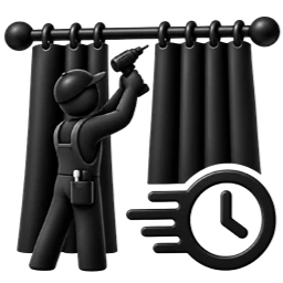Curtain Fixing Icon